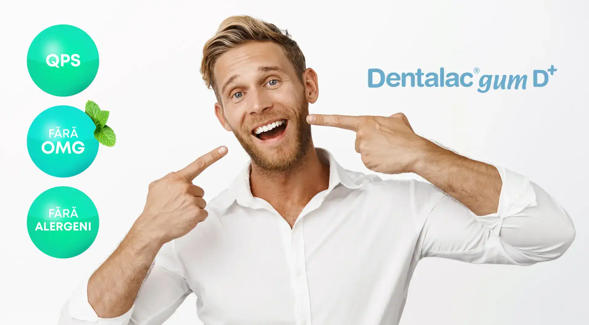 Home - Dentalac probiotic pt. igiena dentară cu 3 tulpini patentate 9 Dentalac - Probiotic pt. sănătatea orală
