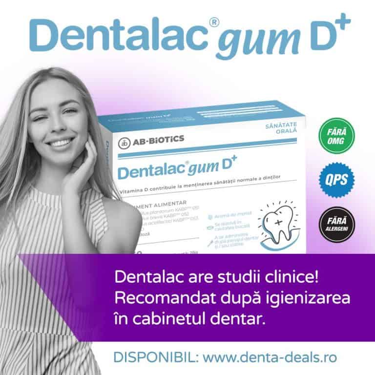 Opinia Dr. Anca Adam: De ce recomand Dentalac® Gum D+?
